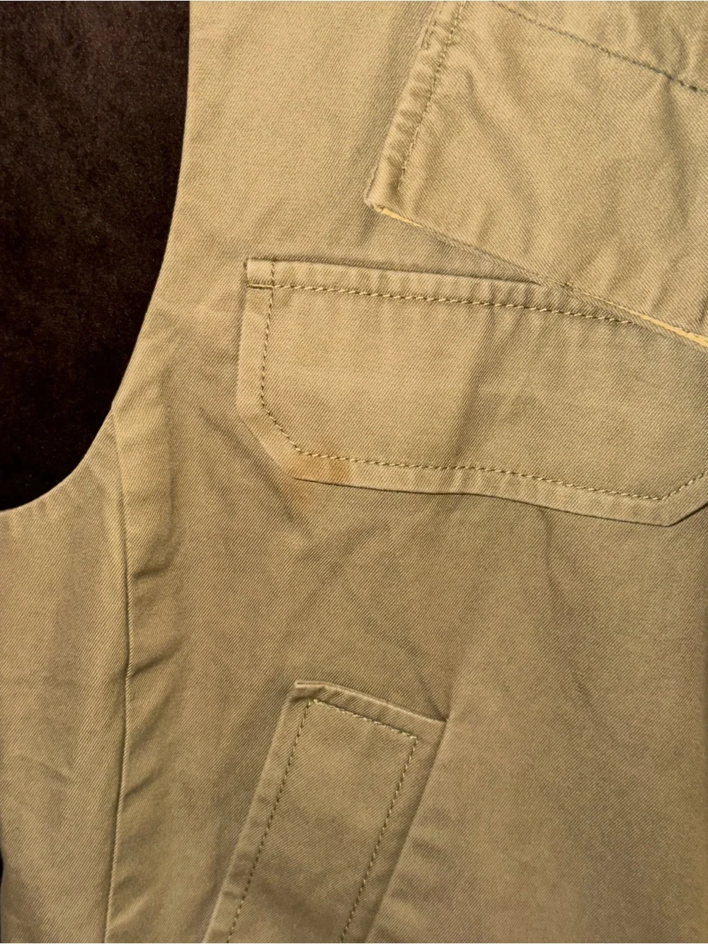 J. Crew Women's Khaki Utility Vest